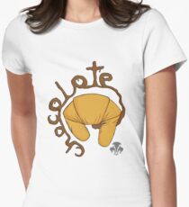 Chocolate Women's Fitted T-Shirt