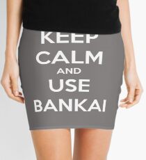 keep calm and use bankai Mini Skirt