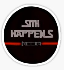 Sith Happens With Darth Maul Sticker