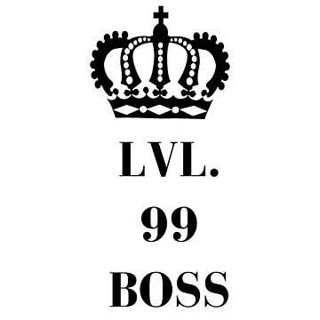 Level 99 best sale boss hoodie