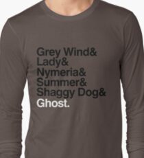 The Direwolves Long Sleeve T-Shirt