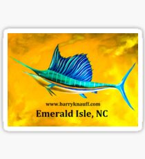 Sailfish (Emerald Isle) Sticker