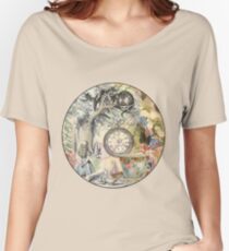 Cheshire Cat Alice in Wonderland Women's Relaxed Fit T-Shirt