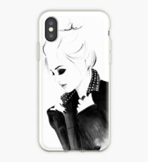 Punky Topknot iPhone Case