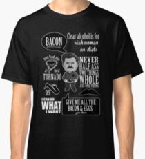 Ron Swanson Montage Classic T-Shirt