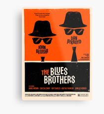 klassischer Film: Die Blues Brothers Metallbild