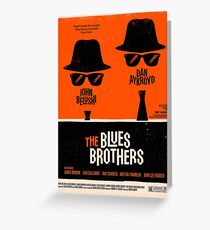 classic movie : The Blues Brothers Greeting Card