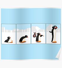 The penguin evolution Poster