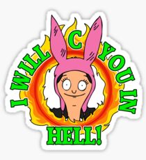 Louise - See You in Hell Sticker