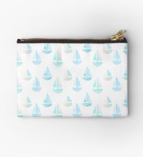 Watercolor ships Studio Pouch