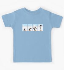 The penguin evolution Kids Tee