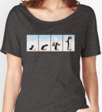 The penguin evolution Women's Relaxed Fit T-Shirt