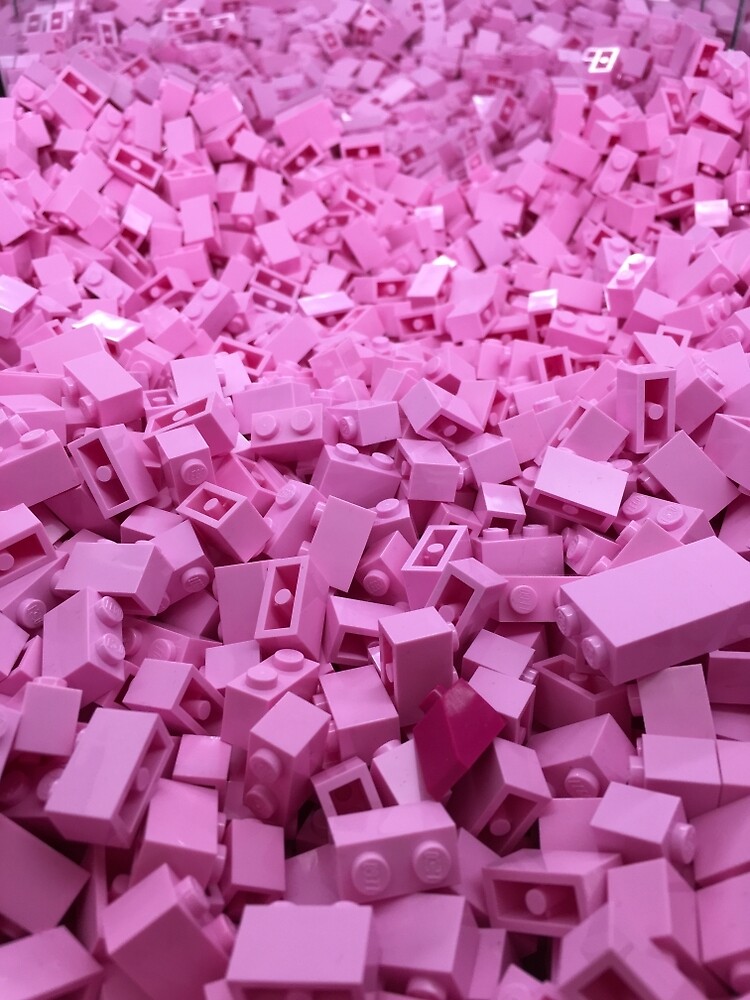 pink legos