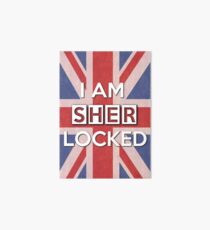 I Am Sherlocked Art Board