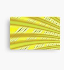 Fractal Play in Citruslicious Canvas Print