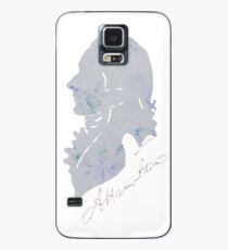 Hamilton Floral Silhouette Broadway Case/Skin for Samsung Galaxy