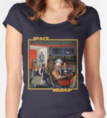 Space Mashup Women's Fitted Scoop T-Shirt