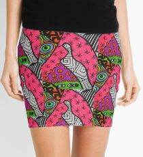 Abstract Fluoro 12 Mini Skirt