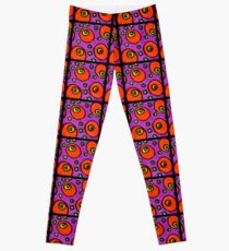 Abstract Fluoro 8 Leggings