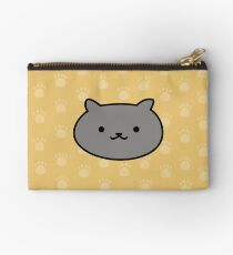 Niedlicher Kitty-Druck inspiriert von Neko Atsume Kitty Collector Täschchen
