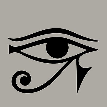 Artwork thumbnail, Horus eye, Egyptian protection symbol, lucky charm, ancient Egypt, mythology, Horus, Eye by nitty-gritty