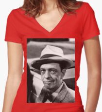 Barney Fife Women's Fitted V-Neck T-Shirt