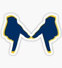 UMich Hand Sign Sticker