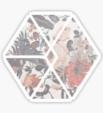 Exo Floral Sticker