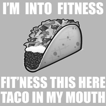 CHICKOR Funny Fitness Gifts. Taco Gifts for Taco Lovers. I'm Into Fitness,  Fitness Taco In My Mouth …See more CHICKOR Funny Fitness Gifts. Taco Gifts
