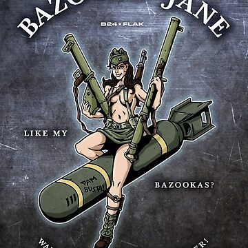 Artwork thumbnail, Bazooka Jane - Coloured by b24flak