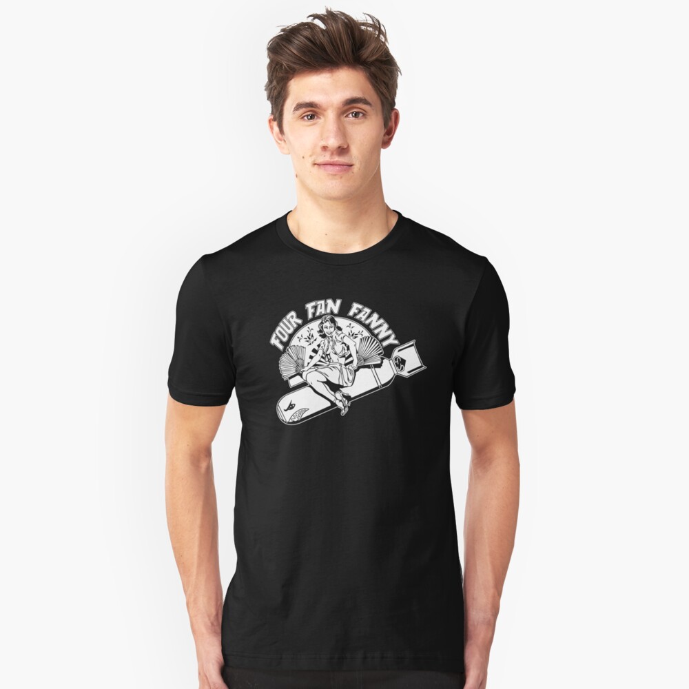 Four Fan Fanny Slim Fit T-Shirt