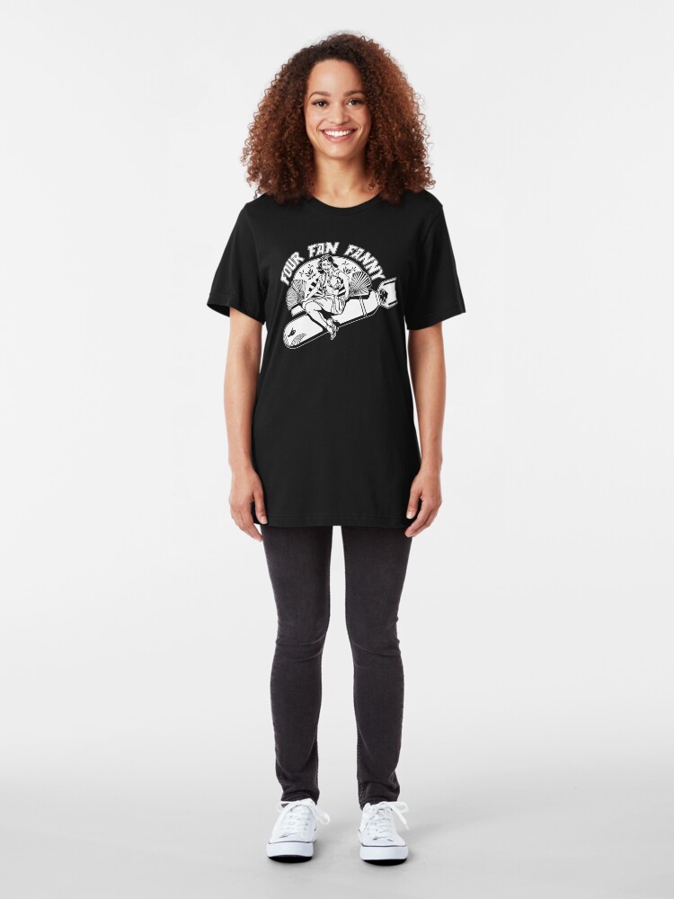 Alternate view of Four Fan Fanny Slim Fit T-Shirt