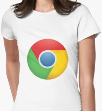 Google Chrome Women's Fitted T-Shirt
