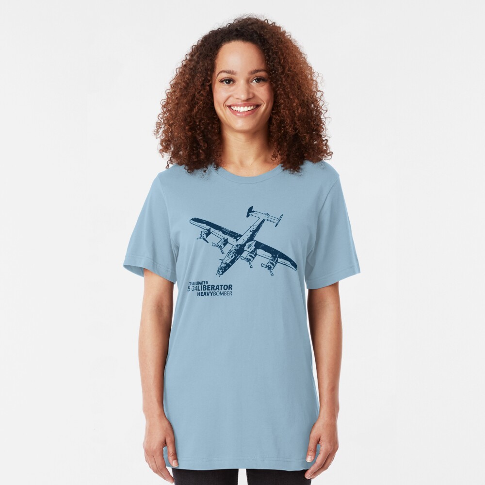 B-24 Liberator Slim Fit T-Shirt