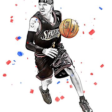 Allen Iverson Vintage Basketball Player Essential T-Shirt for Sale by  MercadoUS