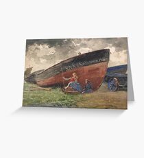 Winslow Homer THE SUMMER CLOUD Greeting Card