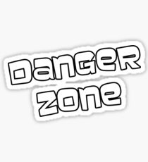 Danger Zone Sticker