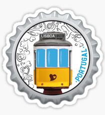 Symbols of Portugal - Lisboa Lisbon Tram #01 Sticker