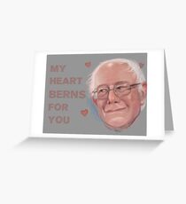 Bernie Valentine Greeting Card