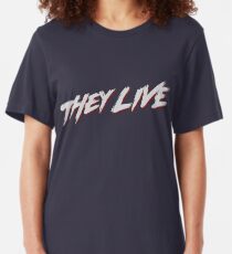 theylive Slim Fit T-Shirt
