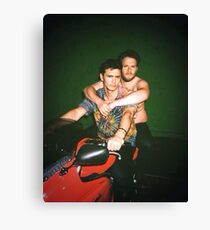 Seth Rogen and James Franco Canvas Print
