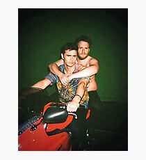 Seth Rogen and James Franco Photographic Print