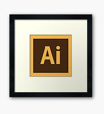Adobe Illustrator Icon Framed Print