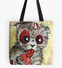 LOL zombie cat Tote Bag