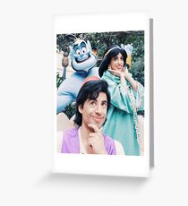 Aladdin Totem Pole Greeting Card