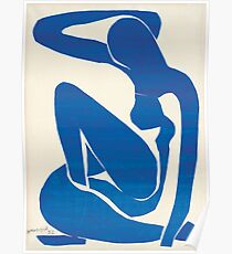 Matisse Blauer Akt II Poster