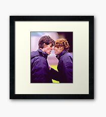 Matt Smith and Karen Gillan Framed Print