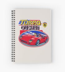 Turbo Outrun Spiral Notebook