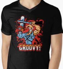 Earthworm Ash Men's V-Neck T-Shirt