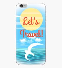 Vinilo o funda para iPhone Travel theme